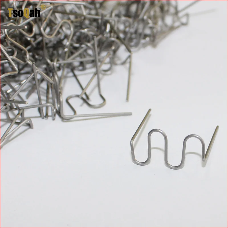 500pcs plastic repair kit hot stapler car bumper welding gun staples wave 0.6mm RS26 bumper repair kit car body repair tool