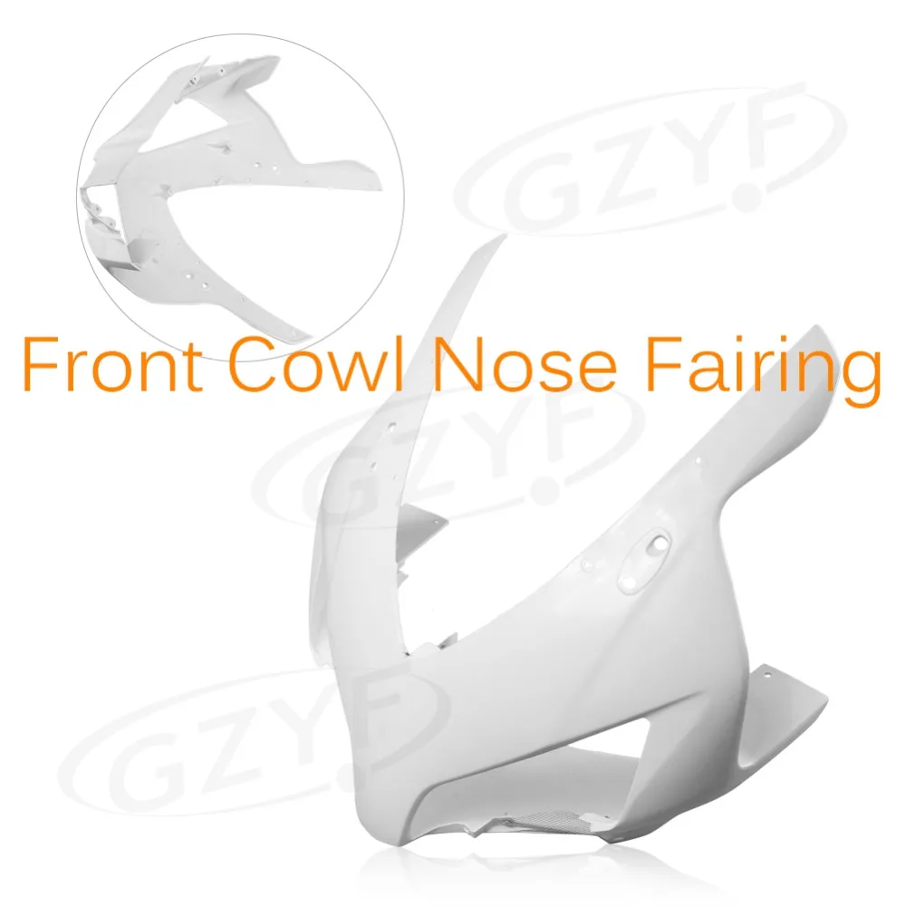 

Unpainted Motorbike Upper Front Fairing Cowl Nose Fits for 2004 2005 CBR 1000RR CBR1000RR 04 05, ABS Plastic
