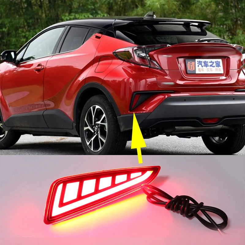 1 комплект автомобильные DRL для TOYOTA C HR CHR 2018 2017 12V светодиодный дневные ходовые