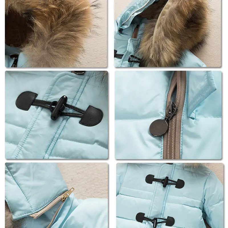 Комбинезон детский зимний на утином пуху теплый