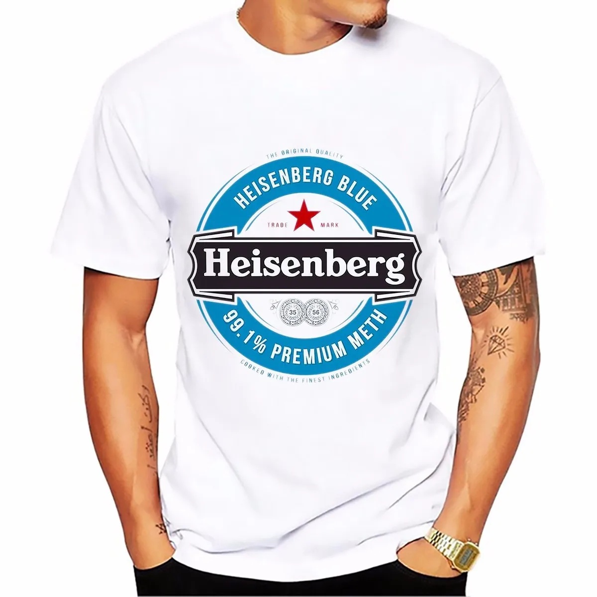 Breaking Bad Знак Футболка новые летние футболки размера плюс дышащие комфортные