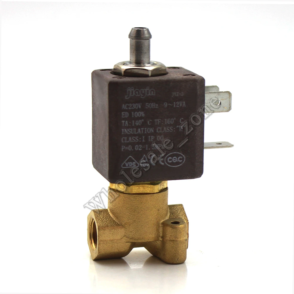 Новый JYZ 3 N/C 2/3 способ AC 220 В G1/8' латунь Кофе производители паровой воздушный воды