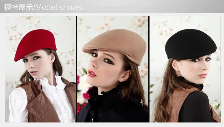 Зимние шерстяные шапки Gorras Planas для мужчин, фетровые французские береты, женские таксисты Newsboy, плоские шапки,, PWFR046