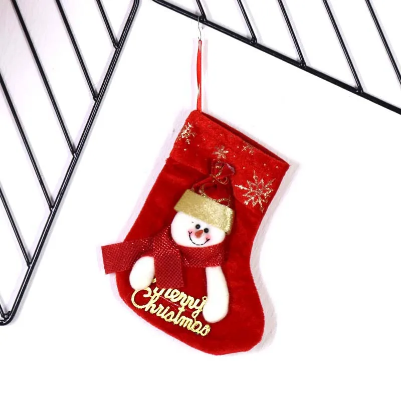 Dozzlor 2 шт. Санта мешок рождественские чулки подарок держатели Navidad 2018 дети Новый