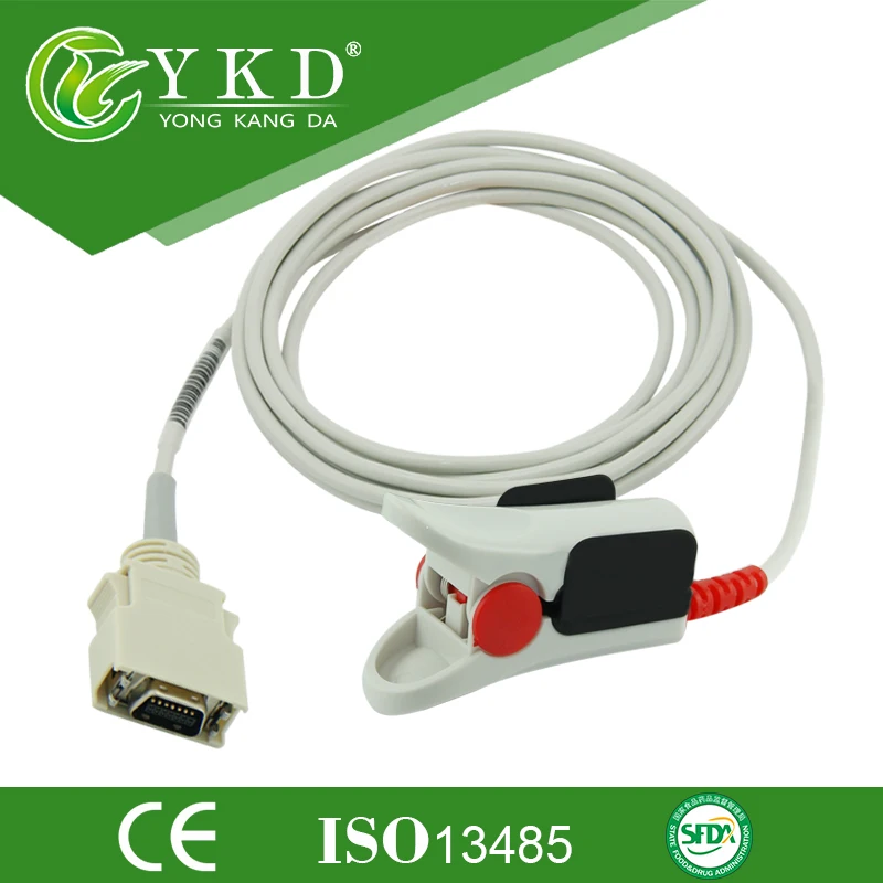 Взрослый палец клип SpO2 датчик для Masimo Rad-5 Пульсоксиметр 9 футов с сертификатом CE |