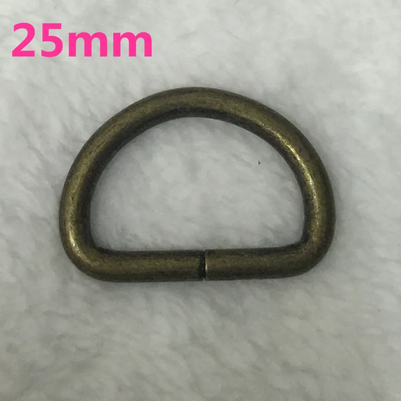 10pcs 25mm D Rings Adjustable Buckles Clips Non Welded For Webbing Hand Bags Leather Craft Home Garden Sewing DIY Accessory | Дом и сад