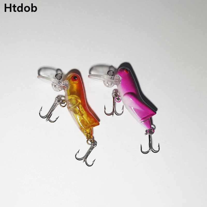 Htdob рыболовная приманка 30 шт. 3g-7g Minnow Popper Spinner ложка металлическая искусственная