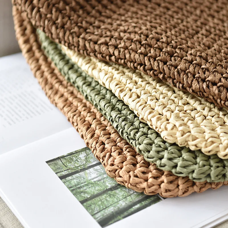 

eTya New Fashion Shoulder Bag Large capacity Straw Bag Big Beach Bag New Women's Shopping Bag High Quality Female Handbag Tote