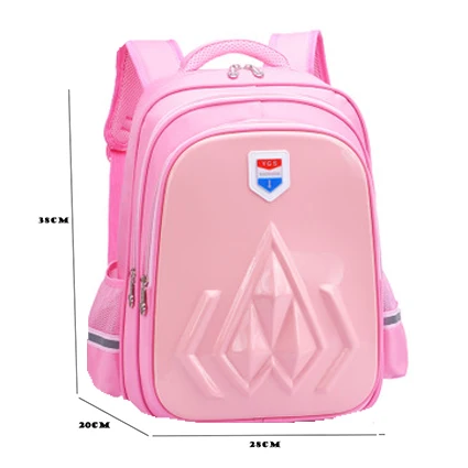 small pink Новые Детские школьная сумка для мальчиков и девочек Водонепроницаемый Начальная Школа Рюкзак Дети Детский сад рюкзак ранцы Mochila Infantil - Цвет: small pink