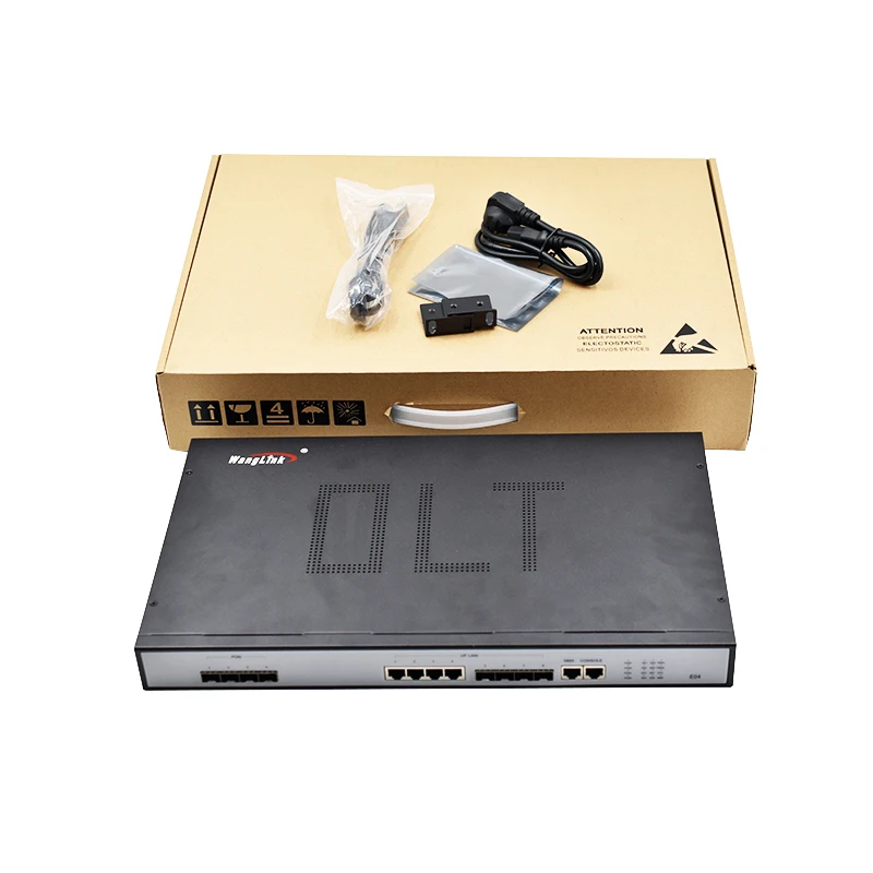 Wanglink OLT EPON 4 PON порта SFP с модулем uplink ethernet порт сети onu включает в себя модуля PON|sfp