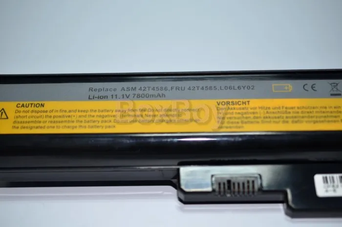6600mAh Аккумулятор для ноутбука LENOVO 3000 G550 B460 B550 G430 G450 G455 G530 G555 N500 V460 42T4725 42T4726 Z360 51J0226