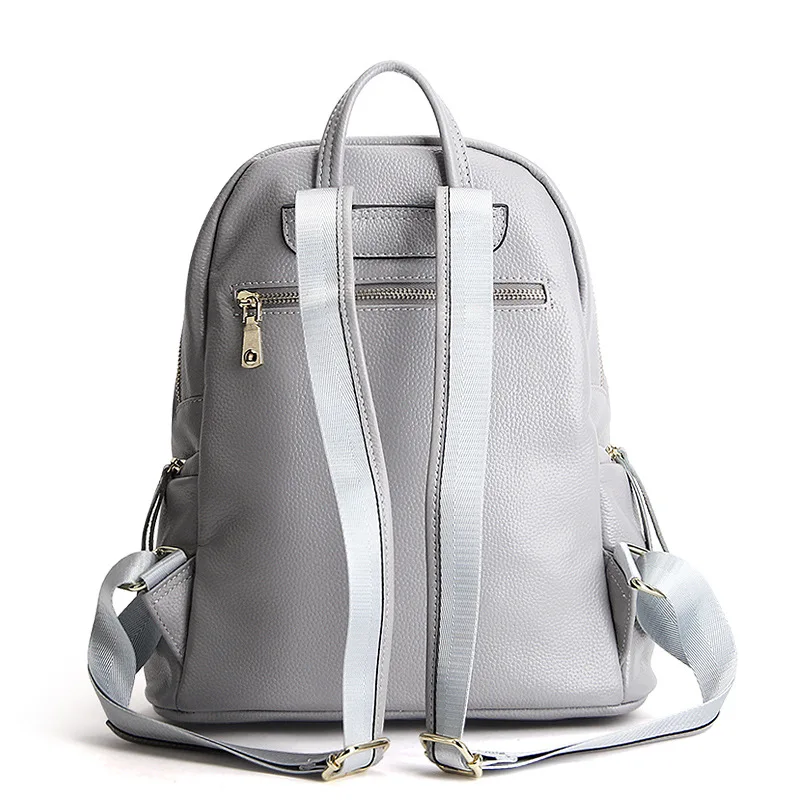 2020 модный дизайнерский женский рюкзак из 100% натуральной коровьей кожи школьные