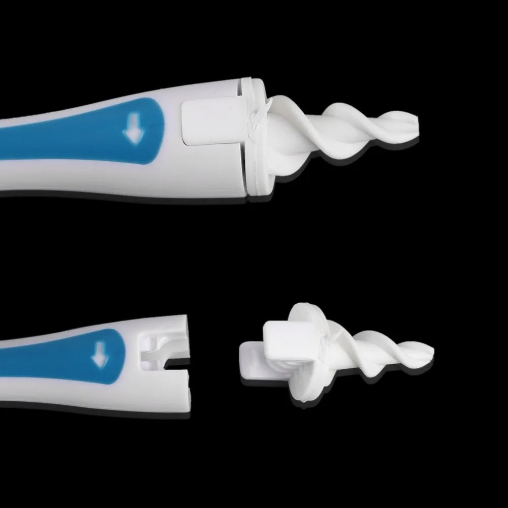 16 наконечников Smart Ear Cleaner ушной тампон легкое удаление воск мягкий спиральный