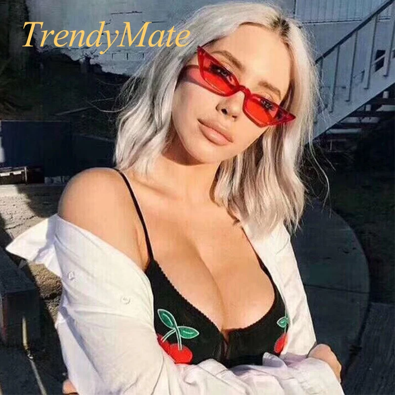 Винтажные Солнцезащитные очки женские кошачий глаз Роскошные брендовые