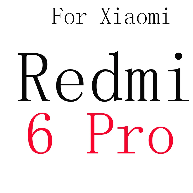For Redmi 6 Pro Закаленное стекло GerTong для Xiaomi Redmi 4A Note 3 Note 2 для Redmi 6 6A 3 Pro 3S Mi5 Mi4C Mi4 защитная пленка - Цвет: For Redmi 6 Pro