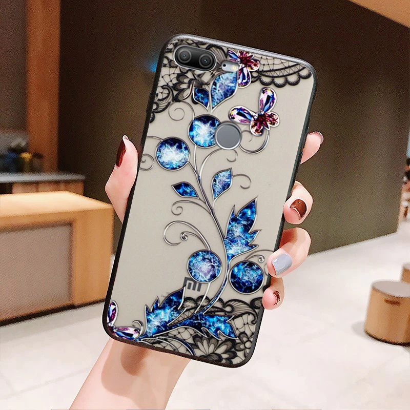 Чехол YonLinTan чехол для Huawei Honor 9 Lite Honor9 роскошный 3d на жестком ПК защита телефона