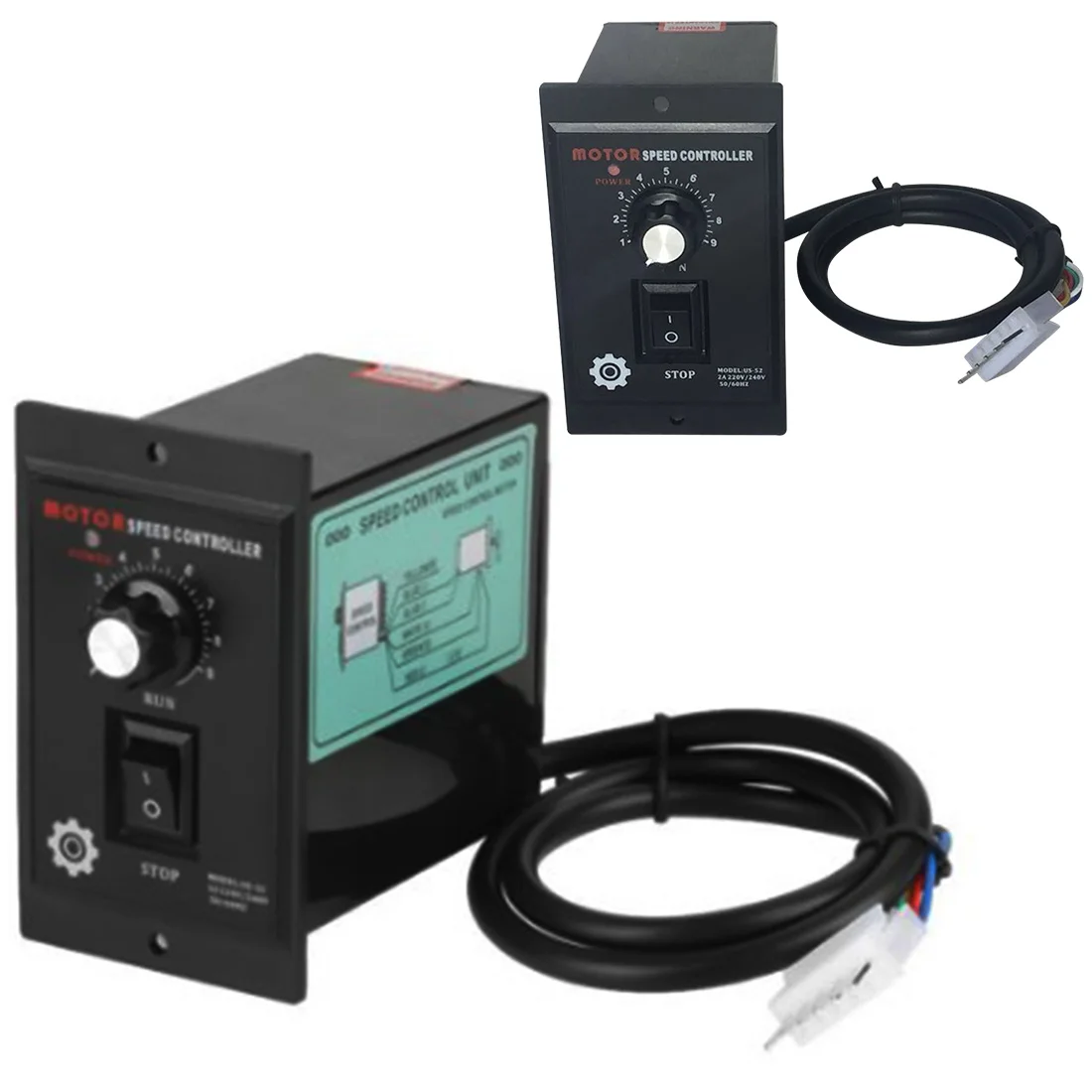 400W AC 220V Мотор Скорость точечный контроллер Forword &amp переменного тока Регулируемый