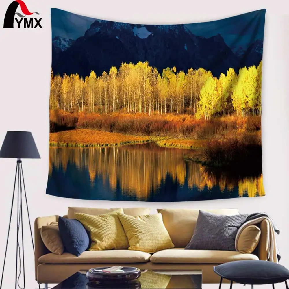 Оптовая продажа гобелен 200 X/см разноцветный искусственный лес полиэстеровый