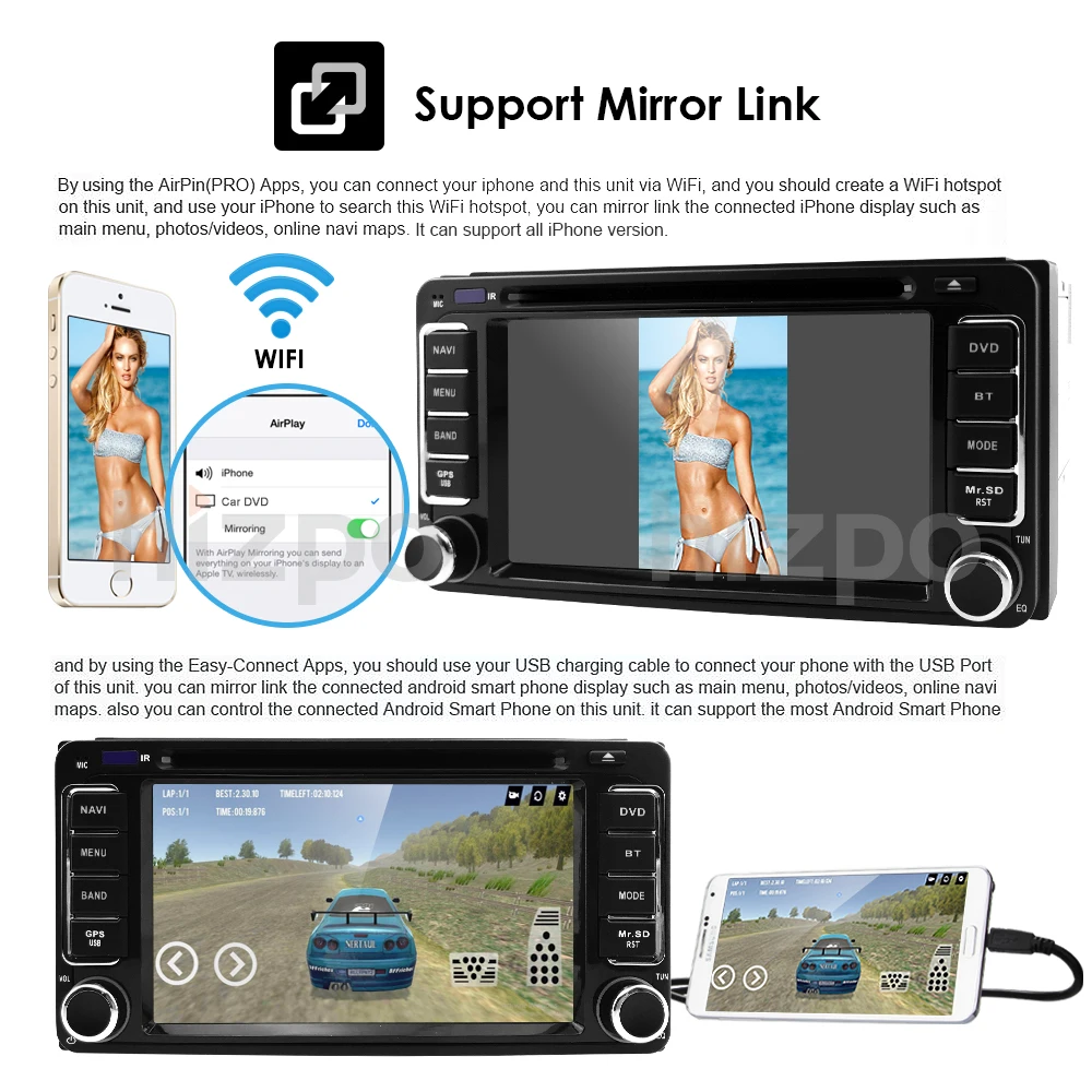 4G DVR SWC карта 2DIN четырехъядерный Android 9 0 Автомобильный DVD плеер для TOYOTA Previa Old Corolla
