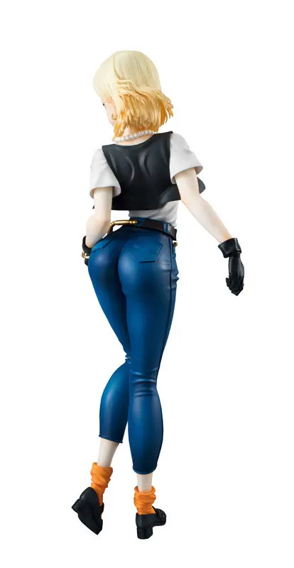 Новые Горячие 20 см Dragon ball Сексуальная Android 18 лазурит фигурка игрушки коллекция кукла Рождественский подарок с коробкой 2dai