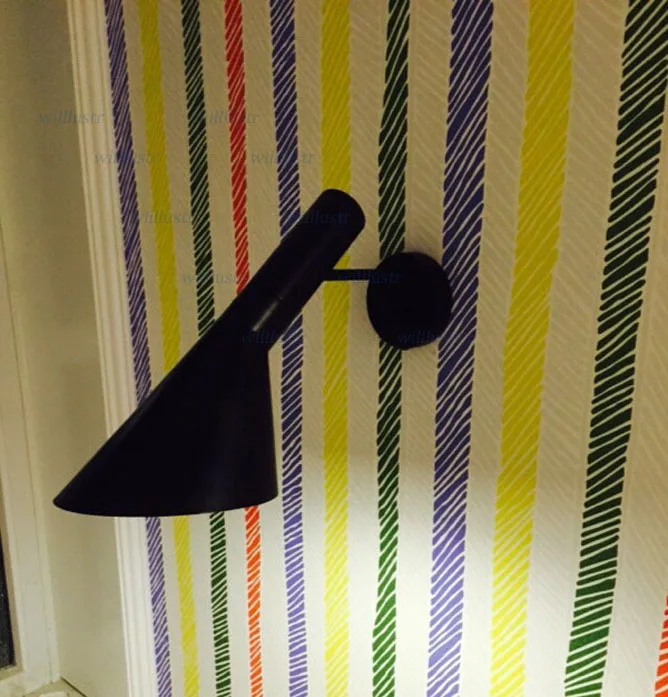 Настенный светильник Willlustr AJ черный белый настенный 2 размера|modern wall light|designer lightwall