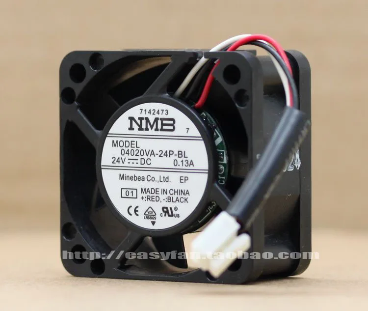 Вентилятор охлаждения Minebea 04020va-24p-bl 4020 24v 0.13a 4 см для Yasukawa новый NMB-MAT | Компьютеры и