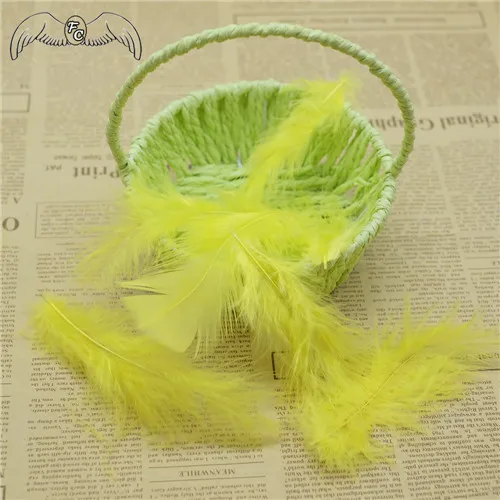 100pcs yellow 100 шт 4-6 дюймов 10-15 см индейка перо марабу пышное свадебное платье DIY ювелирные украшения аксессуары перья, пух - Цвет: 100pcs yellow