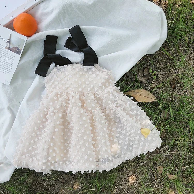 New Summer Kids Clothes Suspenders Dresses Baby Girls Princess Party Dress Sleeveless Costumes Girls Dress