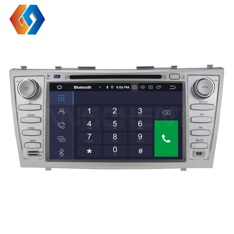 Автомобильный мультимедийный DVD/CD плеер для TOYOTA CAMRY 2007-2010 с новейшим Android 9 0