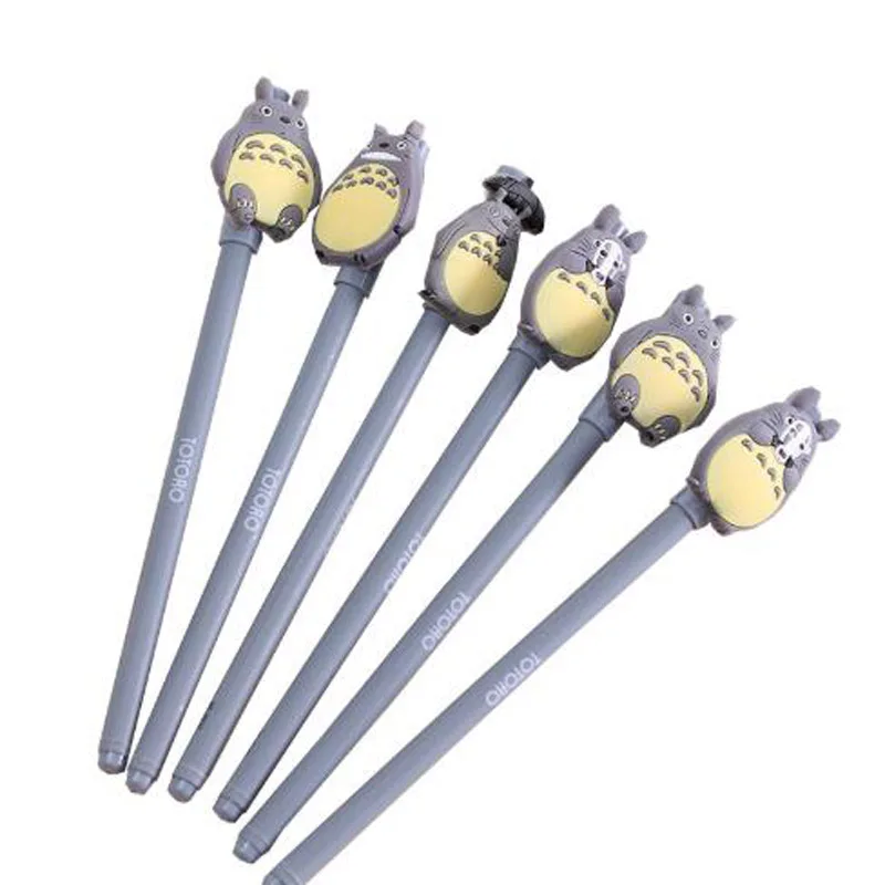 Новинка милая гелевая ручка My Neighbor Totoro с чернилами школьная Ручка для подписи