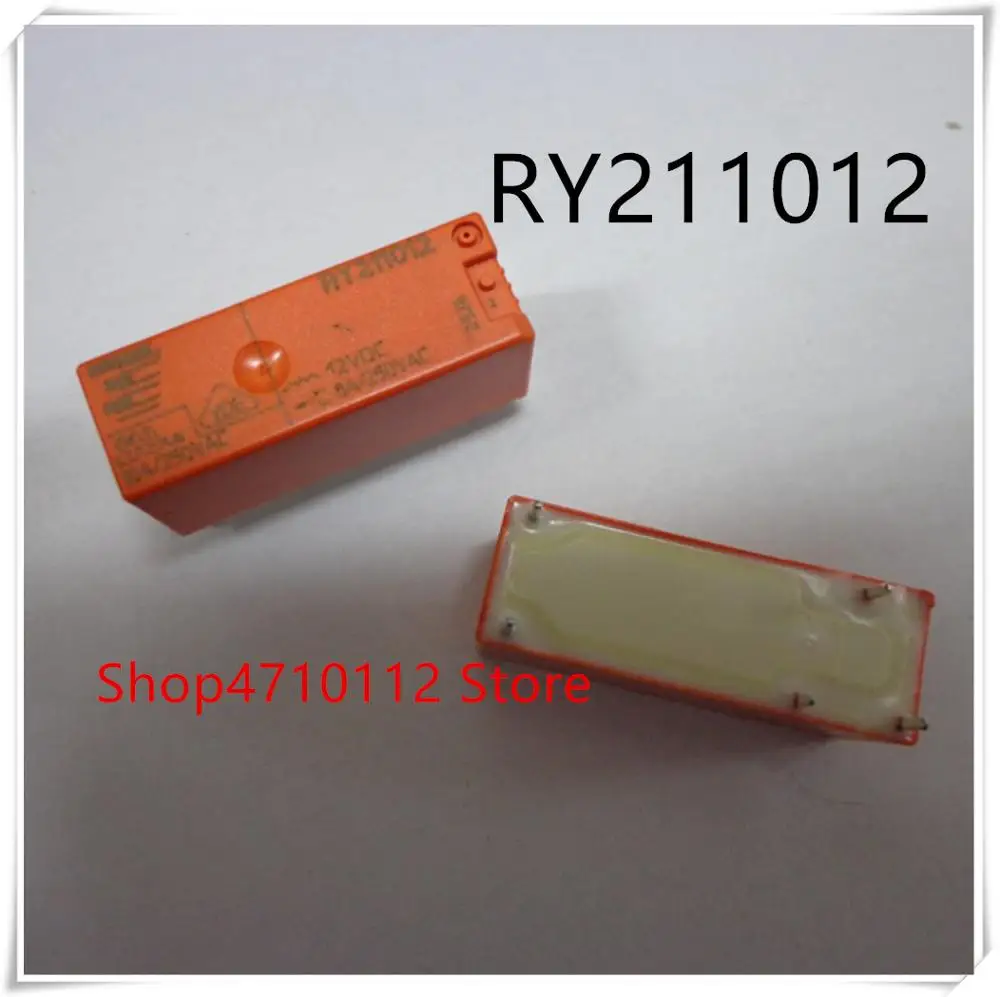 Новинка 10 шт./лот RY211012 8A/250VAC 12VDC DIP 5|Аксессуары для батарей| |
