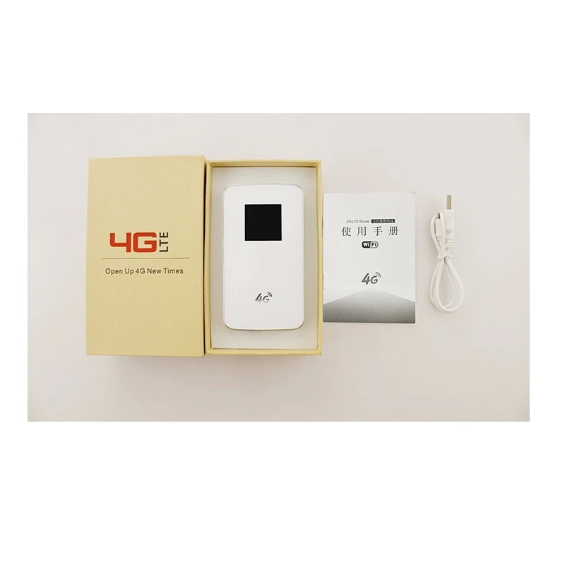 Бесплатная доставка! CAT4 150 Мбит/с 4100 мАч Внешний аккумулятор цветной экран