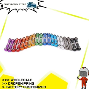 2 шт. литой передний верхний 44-55 мм подвеска рычаг тяга сервопривод звено для радиоуправляемой модели автомобиля 1-12 Wltoys 12428 12423 грузовик FY03