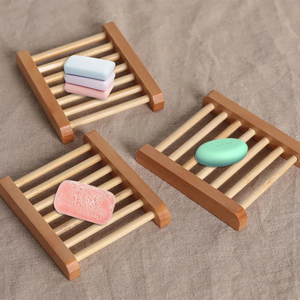 Натуральное деревянное мыло Tray коробочка мыльница фотостойка для стока