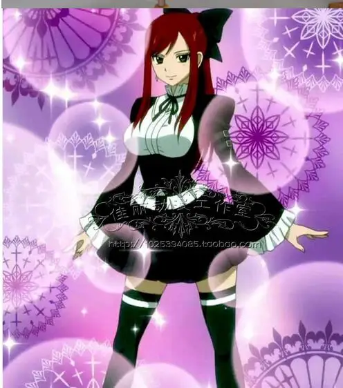 Счастливая Фея хвост косплей Эрза алый ведьма Хэллоуин костюм для женщин|costume for