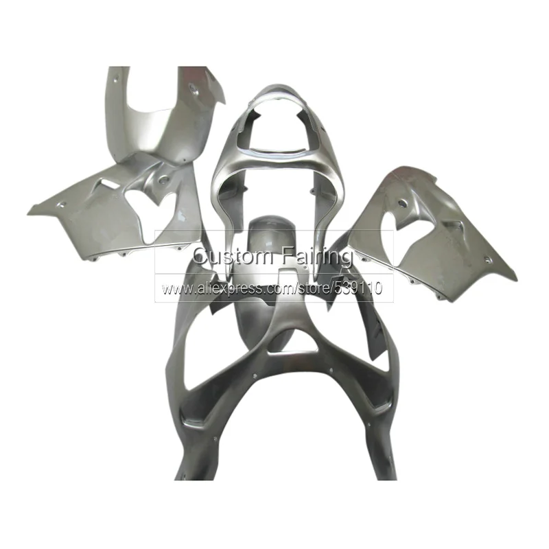

Silver ABS fairings for Kawasaki ZX9R zx 9r 2000 - 2001 Ninja 00 / 01 fairing kit 7gifts CG14