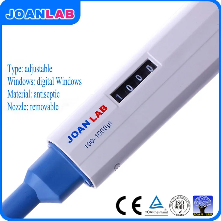 JOANLAB lab 100 1000ul одноканальная Регулируемая фотокамера переносная пипетка шт.