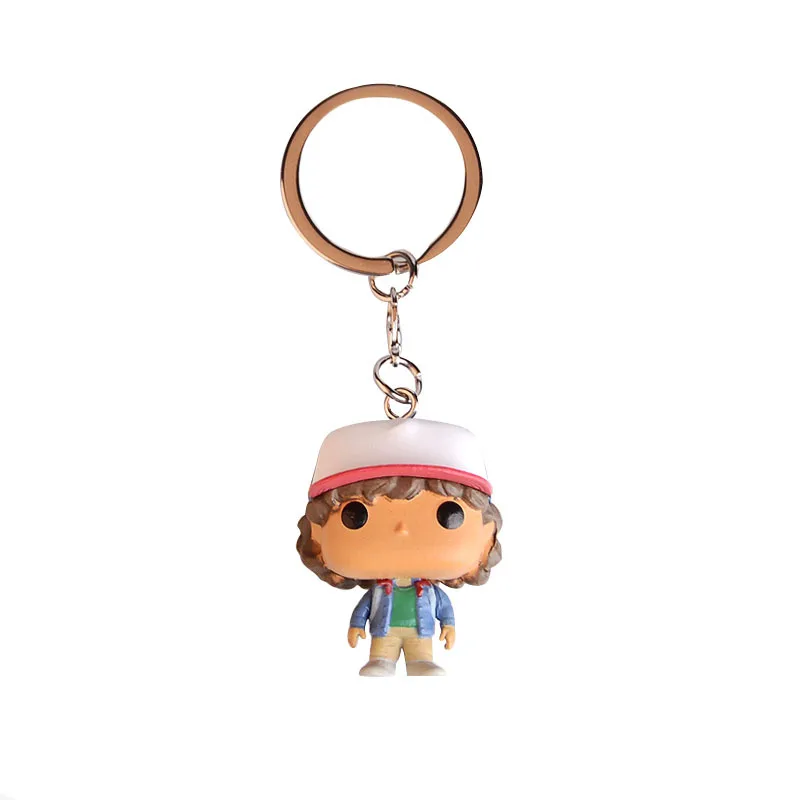 Карманный Брелок FUNKO очень странные дела и Дастин экшн-фигурка Коллекционная