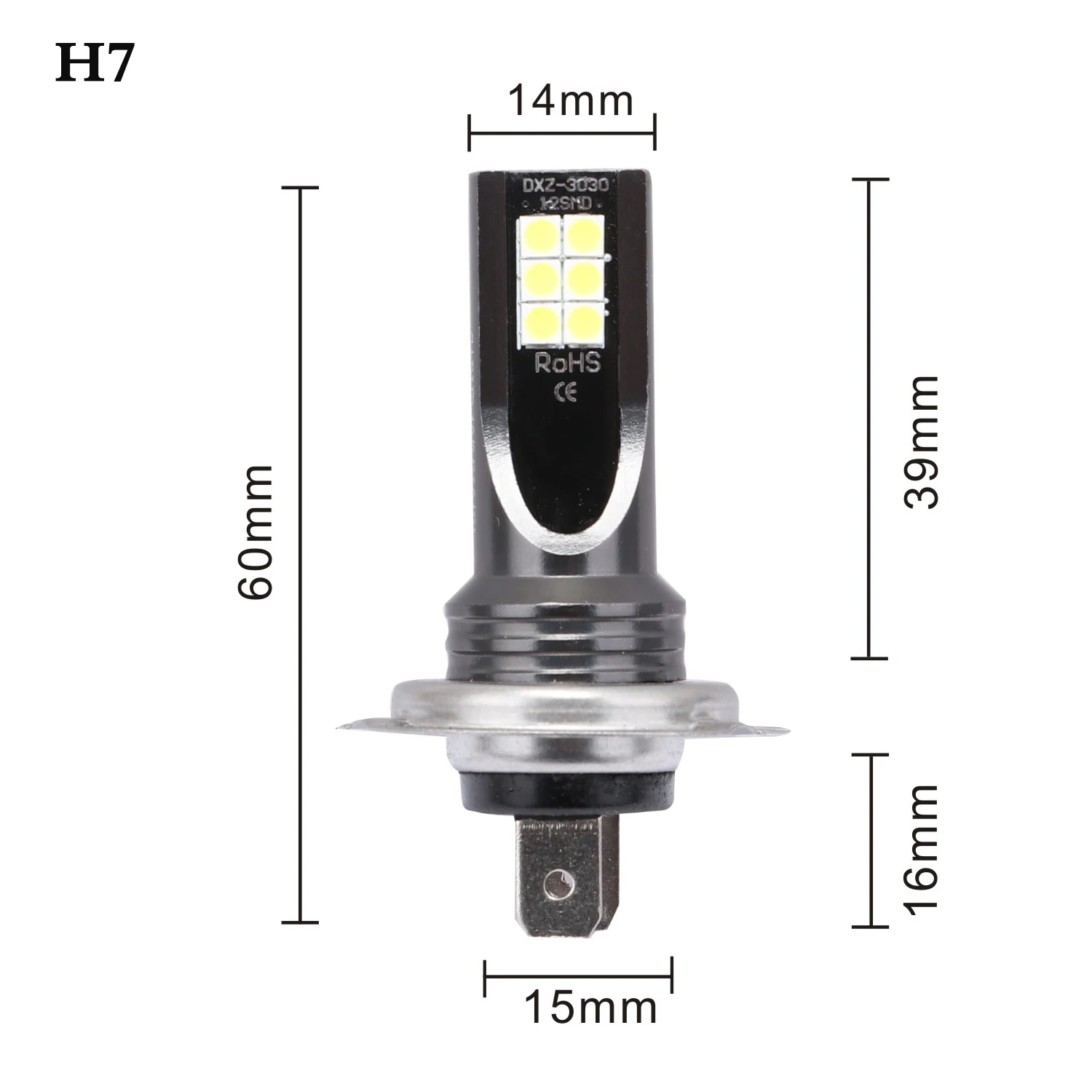 2 шт. светодиодный H1 H3 H4 H7 H8 H11 9005 HB3 9006 HB4 3030 SMD Туман светильник головной светильник светодиодный лампы 12V 8000Lm 6500K 24 Вт Авто Мото светильник s