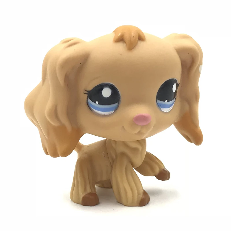 LPS CAT редких животных pet shop Симпатичные игрушки #1716 светильник коричневая собака