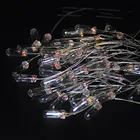 Миниатюрная рисовая лампа 3 мм, 1,5 в, 6 в, 12 В, 24 В, 0,04a, 20 шт.