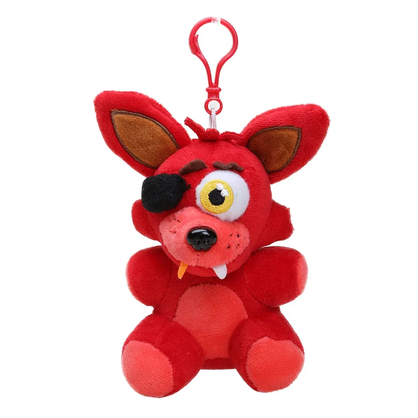 15cm old style foxy 15 см-45 см Five Nights at Freddy's плюшевые игрушки FNAF кошмар красный Foxy Freddy Fazbear плюшевый брелок-подвеска мягкая кукла - Цвет: 15cm old style foxy