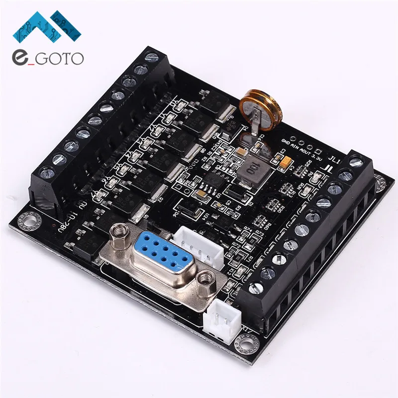 DC 10-28 В plc jl1n-20mt 32-бит Высокое Скорость ARM MCU плате контроллера 12 точек в 8 указывает