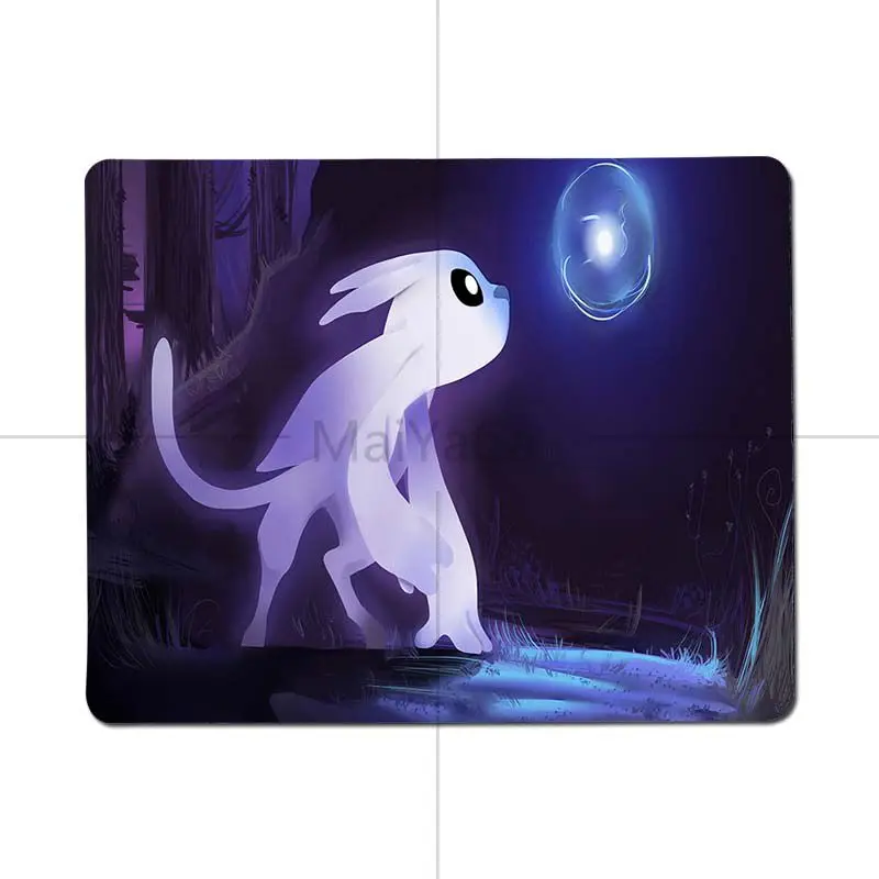 No Lock Edge25x29cm MaiYaCa Новые поступления ori и слепой лес геймер скорость мыши Компьютерные розничная резиновая коврик Лидер продаж фотографии - Цвет: No Lock Edge25x29cm