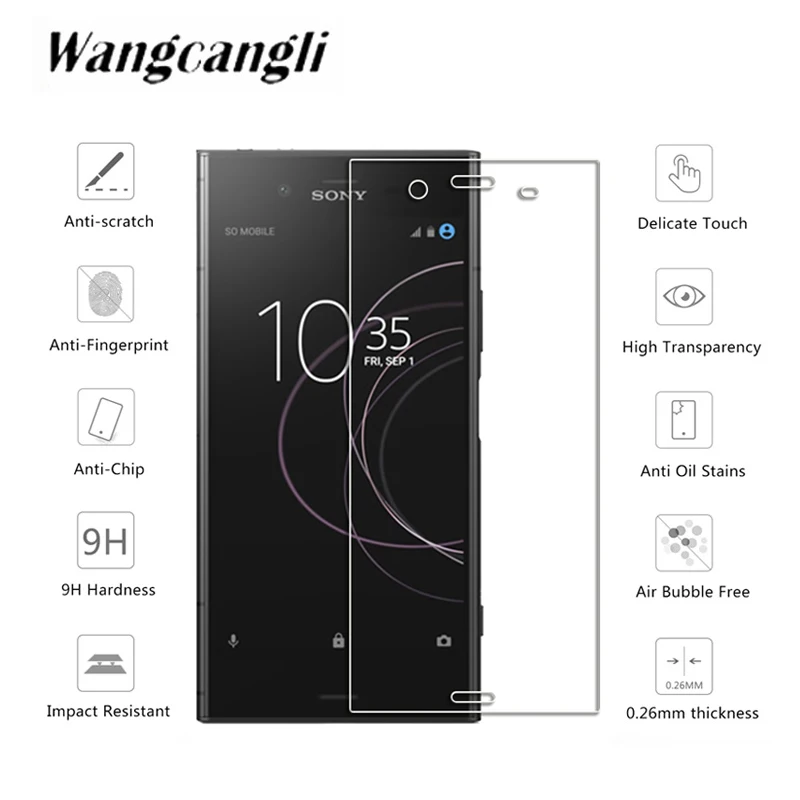 Купи 2 ПОЛУЧИ 1 для Sony XZ2 Xperia Z2 XZ2Compact Premium стекло 2.5D Закаленное XZ защита экрана