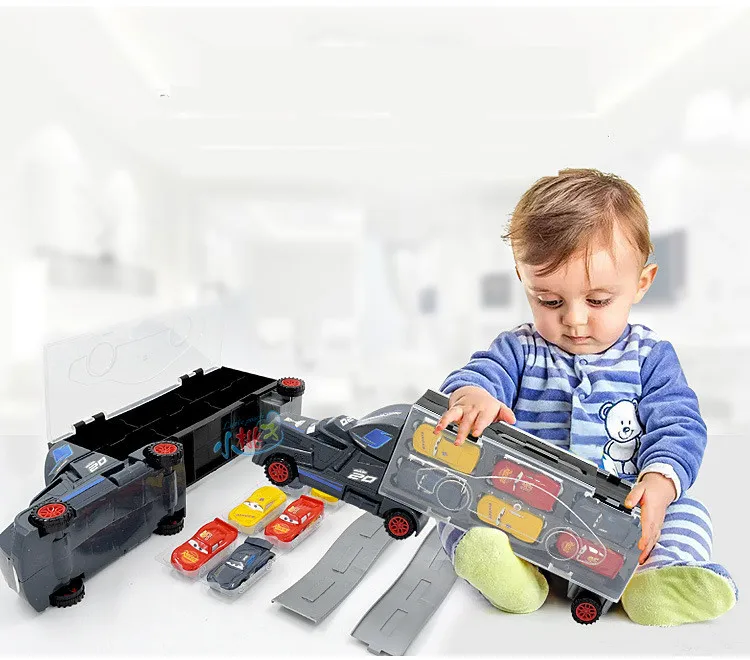 7 шт./компл. disney "тачки 3 Lightning McQueen Джексон Storm Мак дядя грузовик 1:55 литая игрушечная машинка Подарочные игрушки для детей