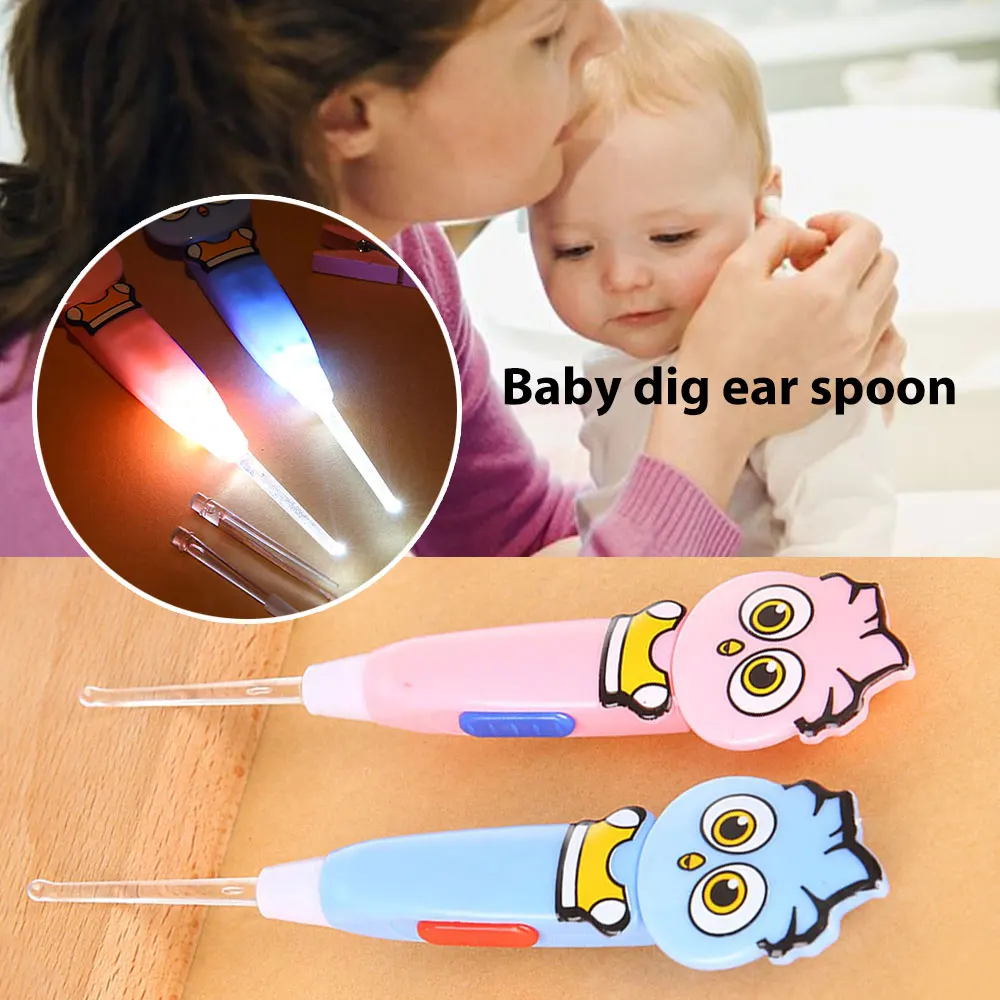 2019 симпатичная пластиковая ложка для ушей детская безопасной прямой