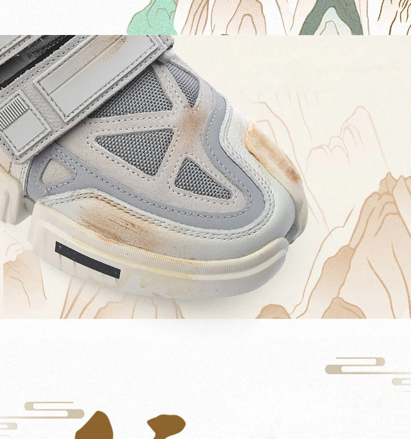 Li-Ning FW мужские ESSENCE ACE+ Wade Culture обувь Прочная натуральная кожа подкладка Спортивная обувь Кроссовки AGWP027 XYL243