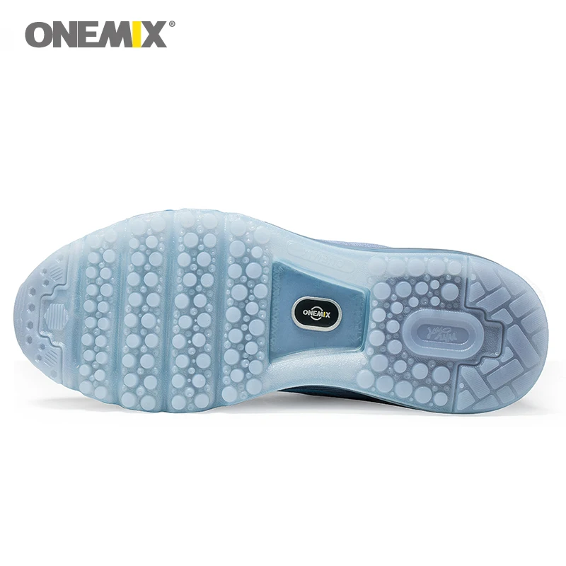 Onemix мужские кроссовки для бега с воздушной подушкой, амортизирующая обувь, дышащая обувь для прогулок и бега, размер 39-46