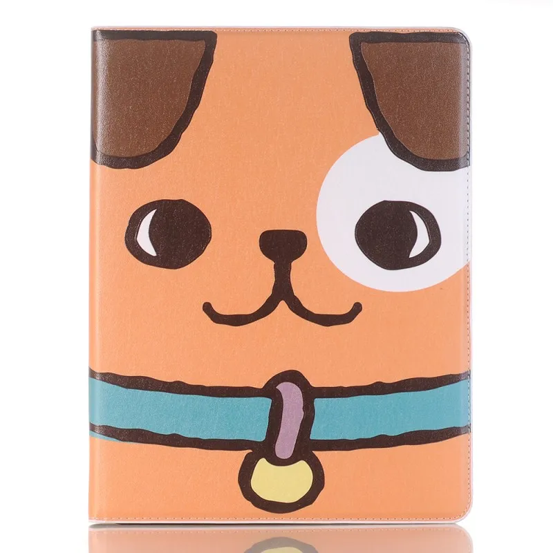 dog case С рисунками животных из мультфильмов кожаный чехол для Apple iPad Pro 12,9 A1584 A1652 A1670 A1671 карандашница умная долговечная Funda - Цвет: dog case